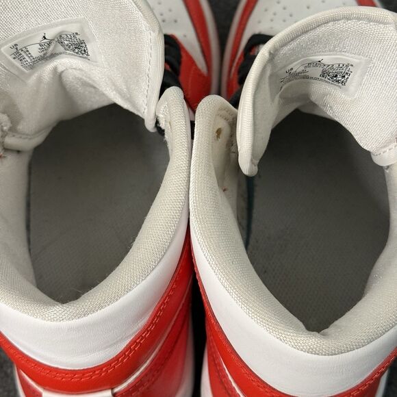 Nike Jordan 1 Mid Habanero Red Man size 7 - Picture 8 of 9